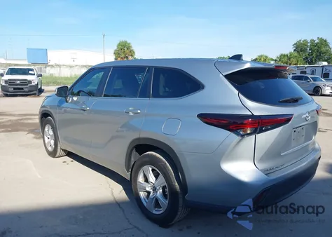 2024 Toyota Highlander Le z USA, uszkodzony, nr VIN 5TDKDRAH5RS528391